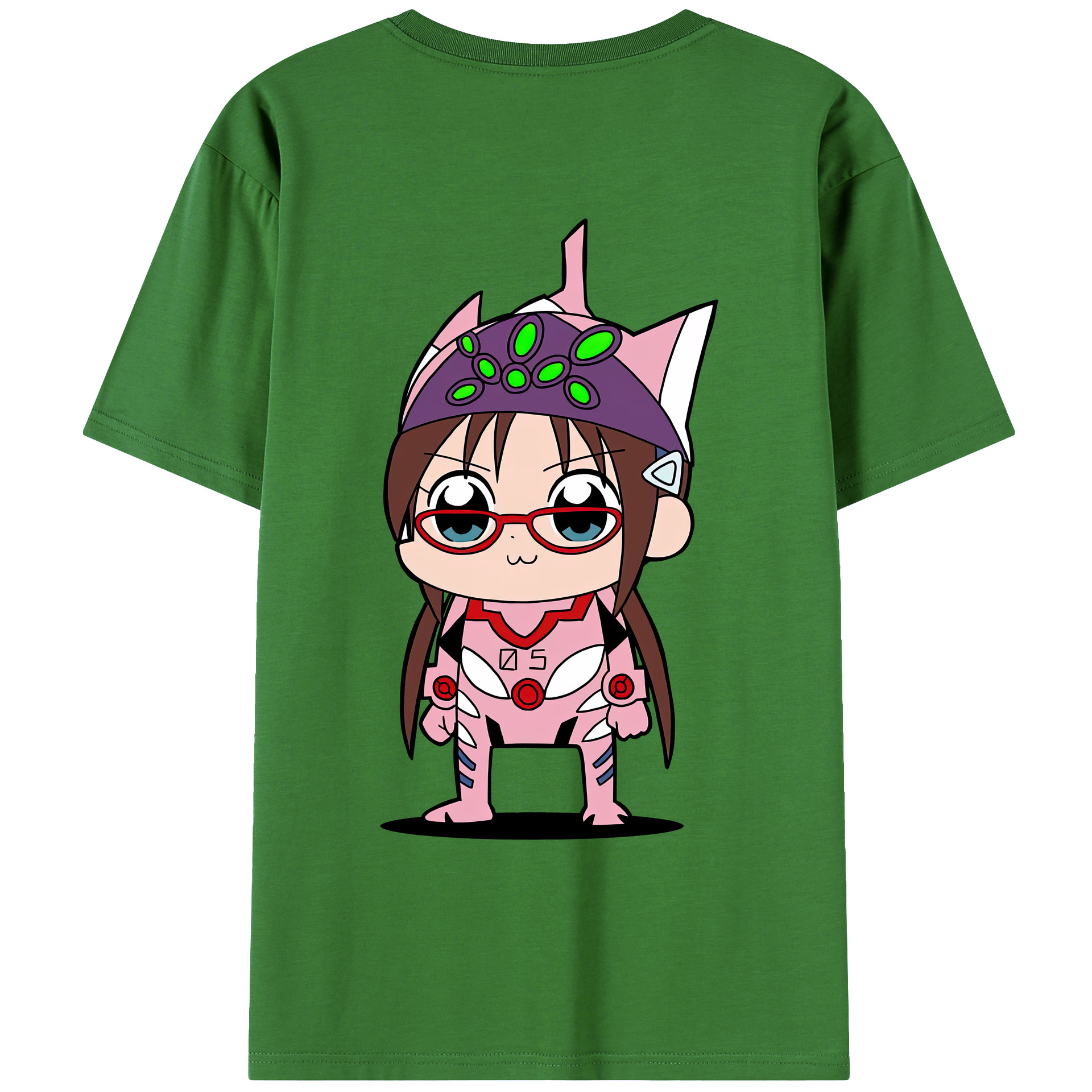 （画像用） EVA 新世紀エヴァンゲリオン レディース半袖Tシャツ(バックプリント)